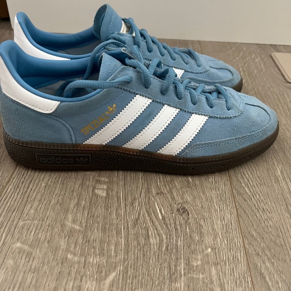 adidas Shoes - Adidas Samba Spezial Women’s Blue Suede Sneakers